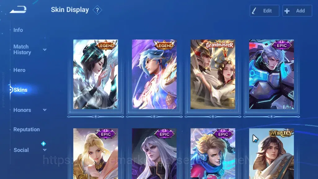 Honor of Kings Accounts Hero 53 Skin 22|2 Legend(Consort You,Zilong)|4 Epi image 5