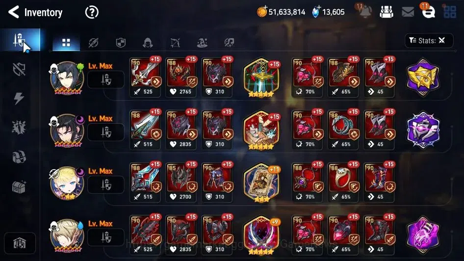 Epic Seven Accounts GLOBAL|19 ML(Rhianna&Luciela,LOTScales,Ruele,Etc)+ image 16