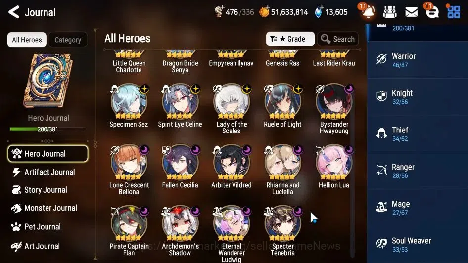 Epic Seven Accounts GLOBAL|19 ML(Rhianna&Luciela,LOTScales,Ruele,Etc)+ image 7
