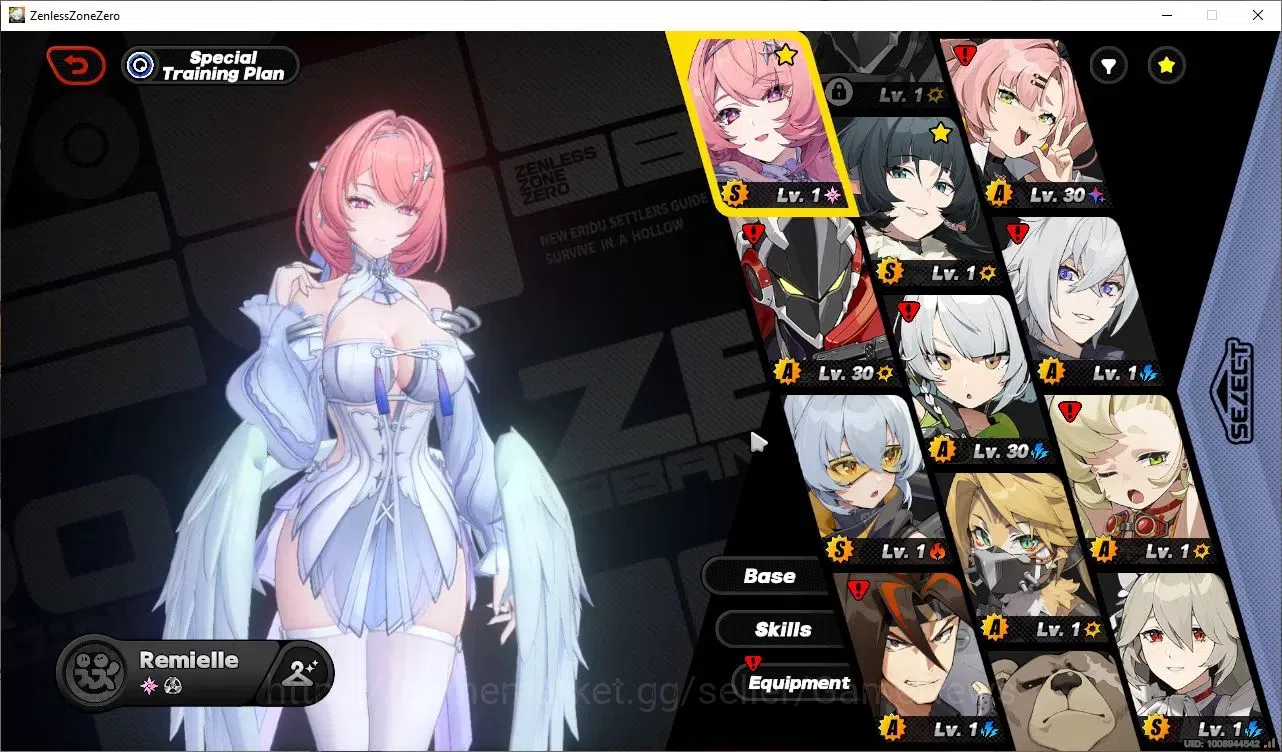 Zenless Zone Zero Accounts Others AMERIKA|IK 42|S1 Ch5|530 PolyChrome|2 Limited Remielle Dan,(Jane Doe+Sign)|All Unset|MC 1