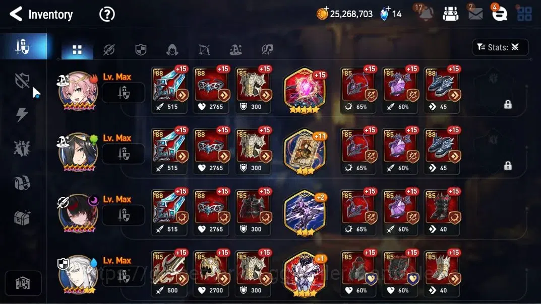 Epic Seven Accounts GLOBAL Unverif|NewEra|6 ML(Salome,EIlynav,BM Haste image 19