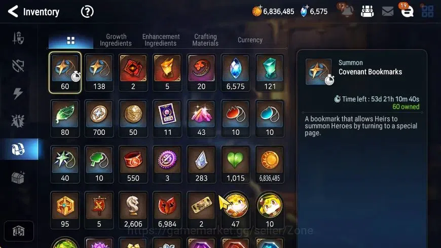 Epic Seven Accounts Limited Hero GLOBAL|New Era 5ML (LQC, AstElena, DKSharun, ApRavi, LW Peira)|PoH+Bless ON|SS 6.5K|Stove 10
