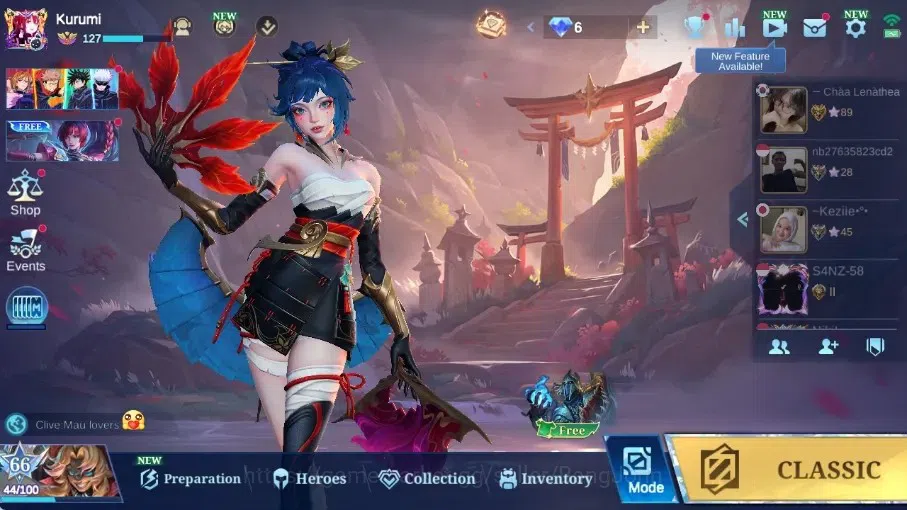 Mobile Legends: Bang Bang Accounts Rare Skin Global|Skin 411|Exalted|Legend Lunox,KOF Karina,Transformers Roger,Collector 1