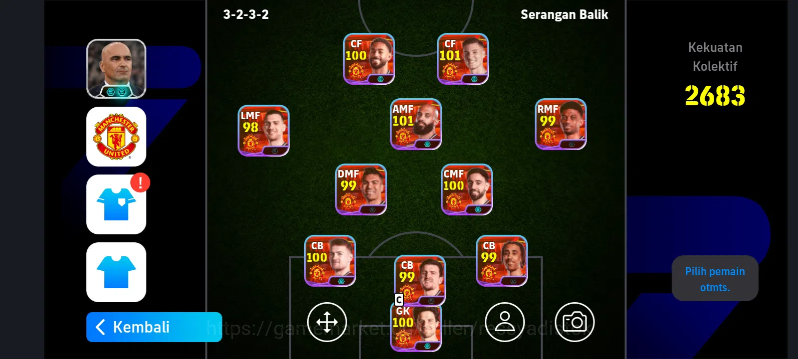 eFootball Accounts Legends & Iconic Players EFOOTBALL 2026 | EPIC TOTTI, F CANAVARO, OLIVER KAHN,ANDRY SEVCHENKO,ZANETTI 2