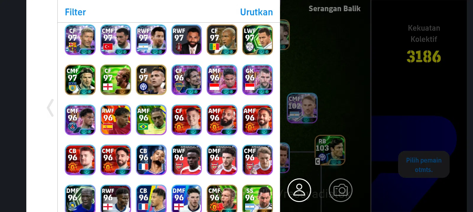 eFootball Accounts Legends & Iconic Players EFOOTBALL 2026 | EPIC TOTTI, F CANAVARO, OLIVER KAHN,ANDRY SEVCHENKO,ZANETTI 3