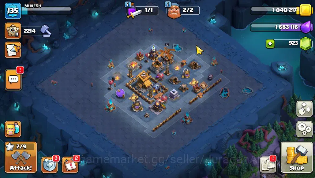 Clash of Clans Accounts TH 14 - BH 8|Limited Skin|LV 135|HH 8|BK 55,AQ 70, image 10