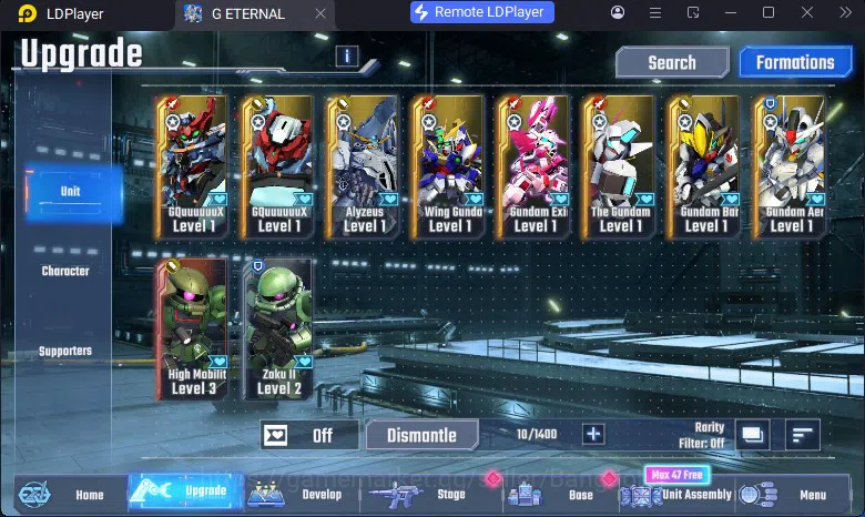 SD Gundam G Generation ETERNAL Accounts Global Rank 1 | FreshStory | 106+K Diamond, Selector Banner On, 8Gundam SSR+ 1Supp 2