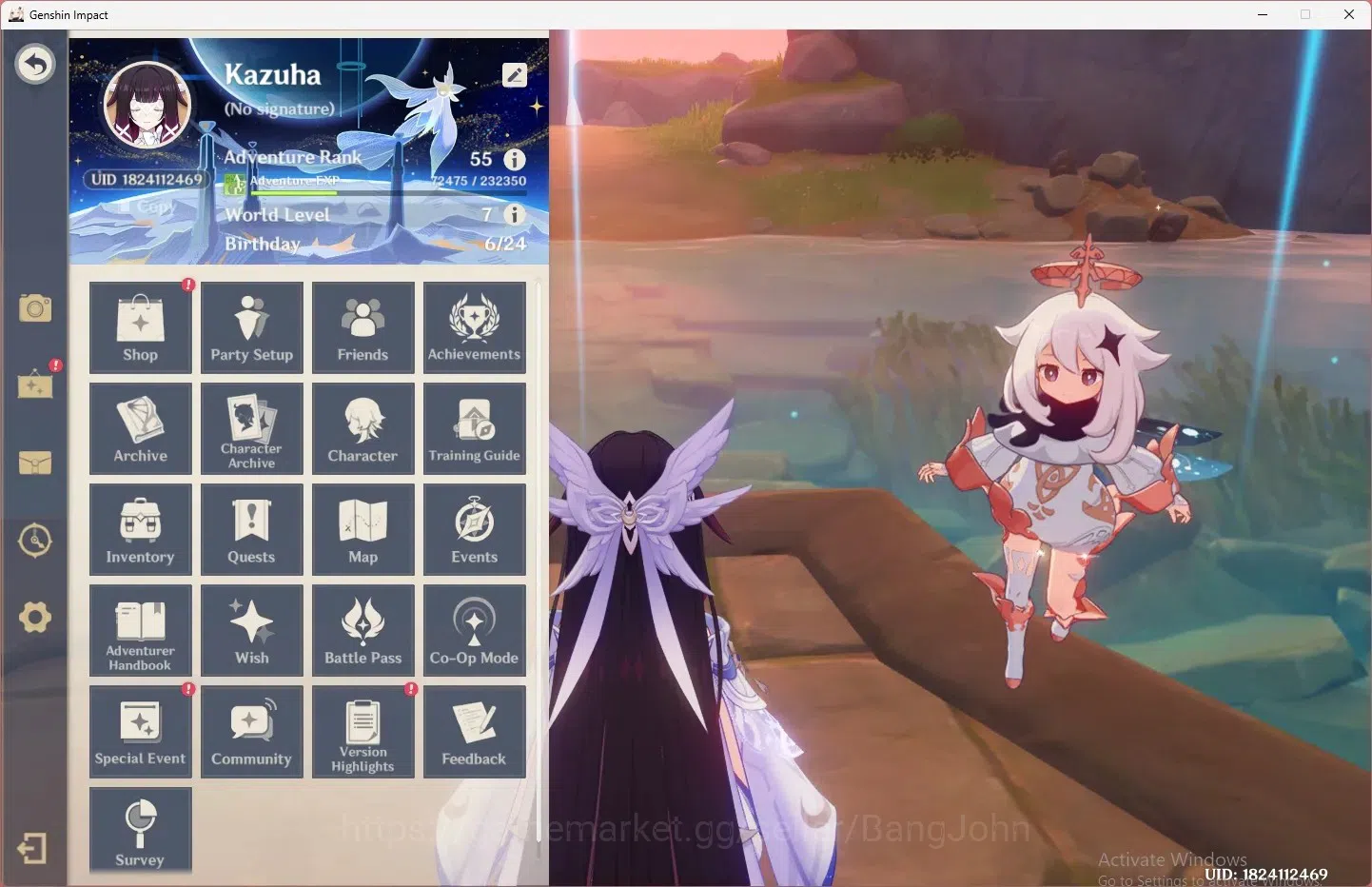 Genshin Impact Accounts Others ASIA | AR 55 | 4 Limit+1 CharStd|Limit (Mavuika,Columbina,Citlali,Raiden Shogun)|STD Diluc|MC 1