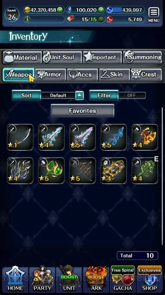 Last Cloudia Accounts GLOBAL|Rank 26|100K Crystal|Collab Overlord [Shalt image 18