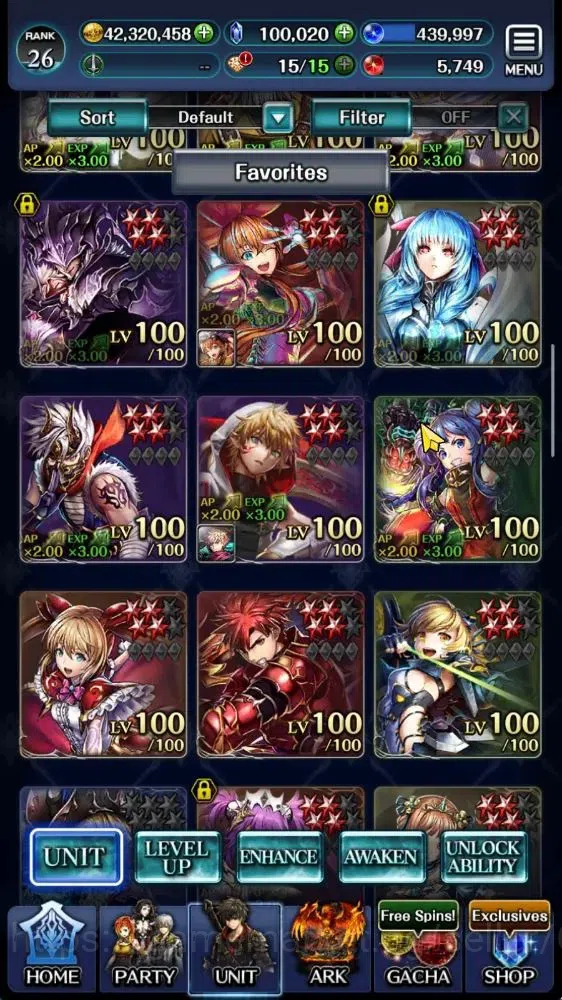 Last Cloudia Accounts GLOBAL|Rank 26|100K Crystal|Collab Overlord [Shalt image 2