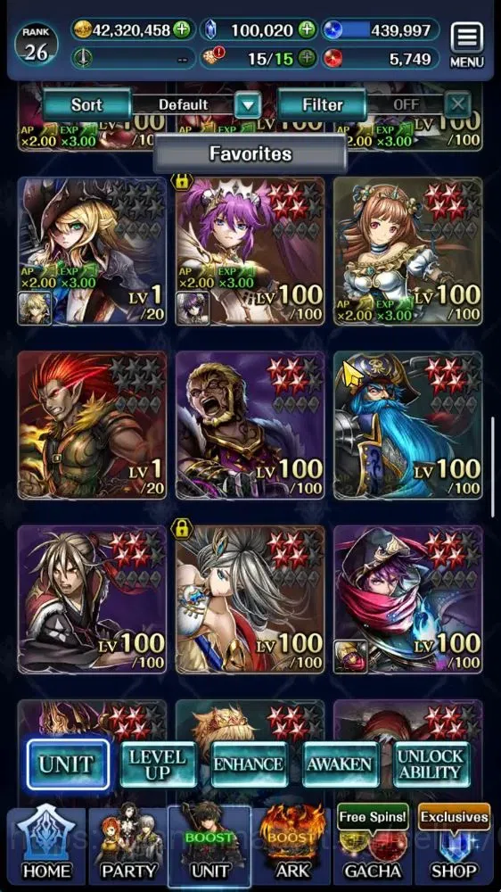 Last Cloudia Accounts GLOBAL|Rank 26|100K Crystal|Collab Overlord [Shalt image 3