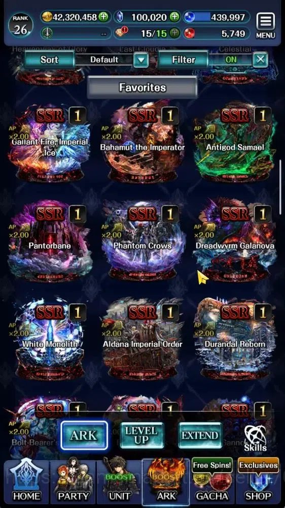 Last Cloudia Accounts GLOBAL|Rank 26|100K Crystal|Collab Overlord [Shalt image 6