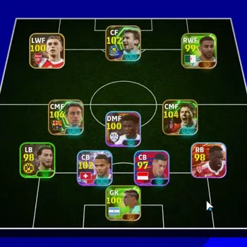 eFootball Accounts Legends & Iconic Players Android|Epic Xavi,Steven Gerrard,Andriy Shevchenko|Show Time Lamine Yamal,Manuel