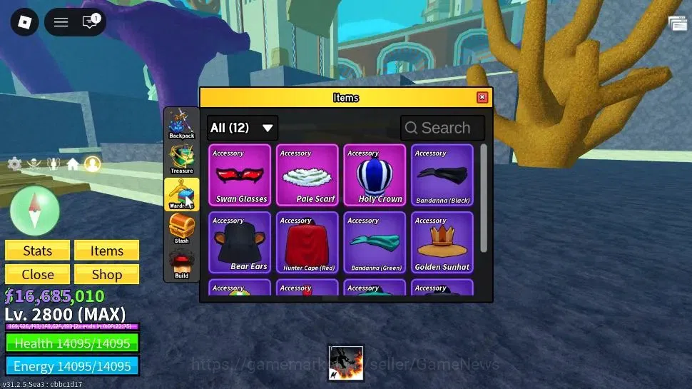 Roblox Accounts Blox Fruit|MAX Lv2800|Dragon Talon|4M Beli 16k Fra image 4