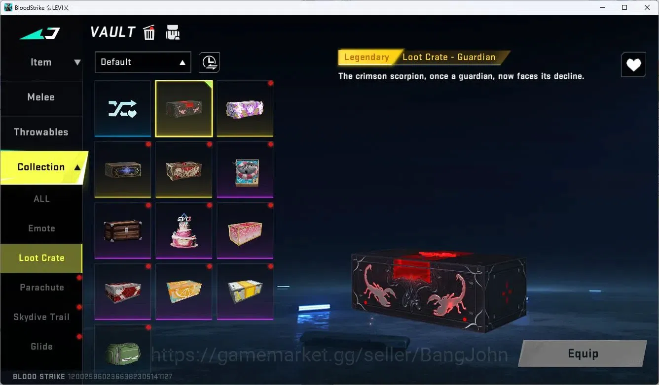 Blood Strike Accounts ASIA | EVO FAL-Evolved Draco | Limited AR97-Ascend image 13