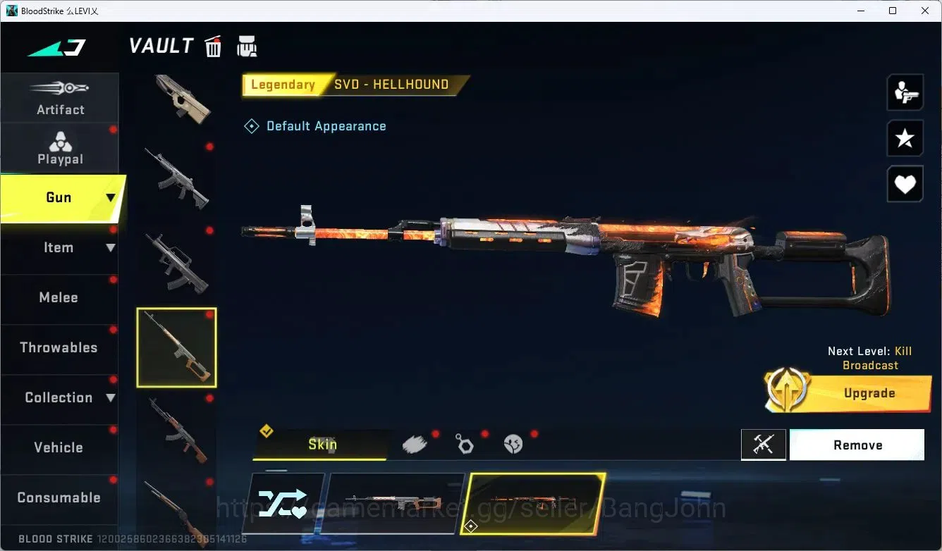 Blood Strike Accounts ASIA | EVO FAL-Evolved Draco | Limited AR97-Ascend image 20