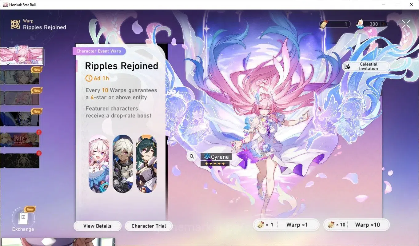 Honkai Star Rail Accounts Mid Game ASIA|TL60+|5x L60 Characters incl Huohuo, Kafka, Hysilens, Evanescia, Dan Heng|300 17