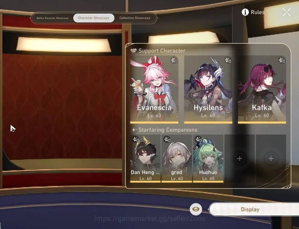 Honkai Star Rail Accounts Mid Game ASIA|TL60+|5x L60 Characters incl Huohuo, Kafka, Hysilens, Evanescia, Dan Heng|300 19