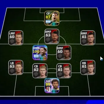 eFootball Accounts Legends & Iconic Players Android|3 Show Time Enzo Fernandez,Vozinha,Lionel Messi|Epic Sergio