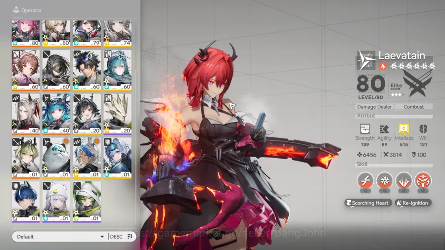 Arknights: Endfield Accounts ASIA | Level 52 | 4 Limit+1 Sign | Laevatain Sign, image 4
