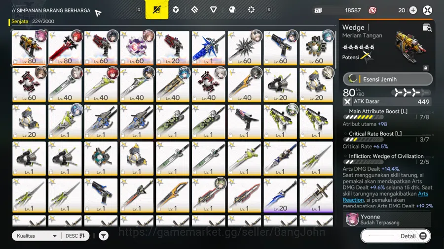 Arknights: Endfield Accounts ASIA | Level 52 | 4 Limit+1 Sign | Laevatain Sign, image 5
