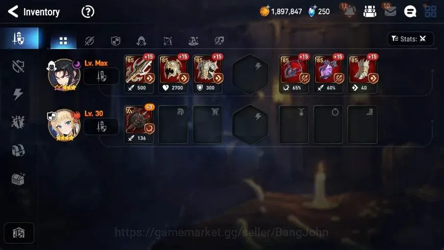 Epic Seven Accounts Global | Starter|2 ML(TE Kayron,LCBellona)|PoH+Ble image 10