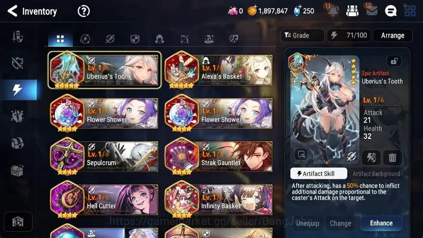 Epic Seven Accounts Global | Starter|2 ML(TE Kayron,LCBellona)|PoH+Ble image 12