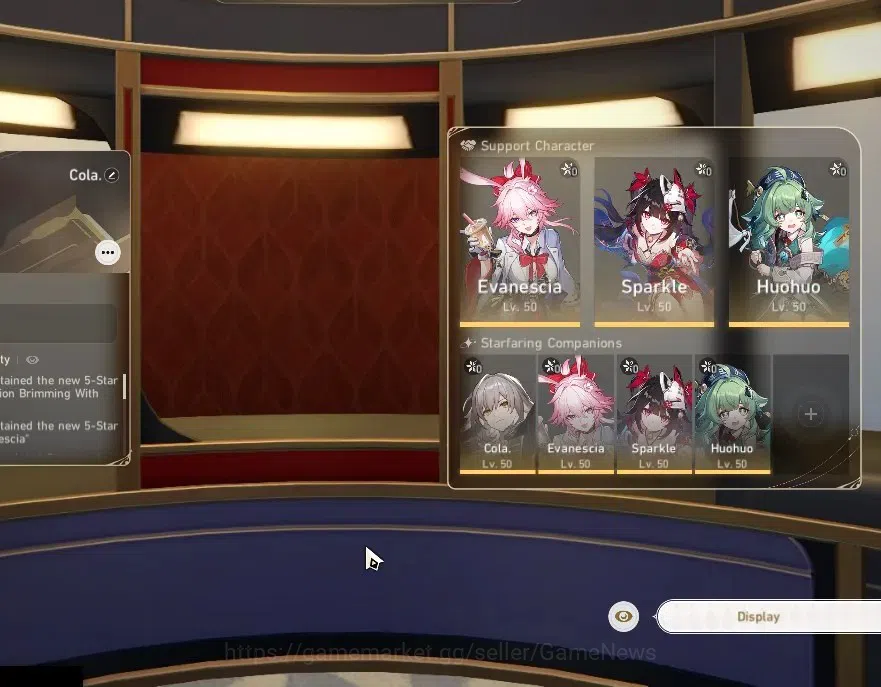 Honkai Star Rail Accounts Asia | TL 35 | 4 Limited | [Evanescia,Sparkle,Huoh image 2