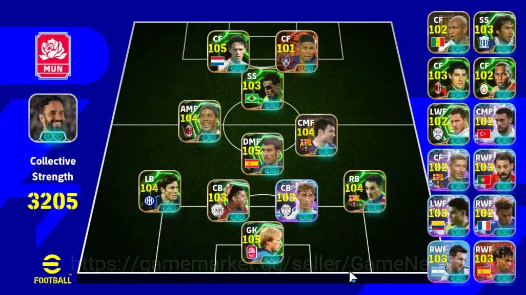 eFootball Accounts Android|BigTime Bergson,Epic Pep Guardiola,Marco v image 1