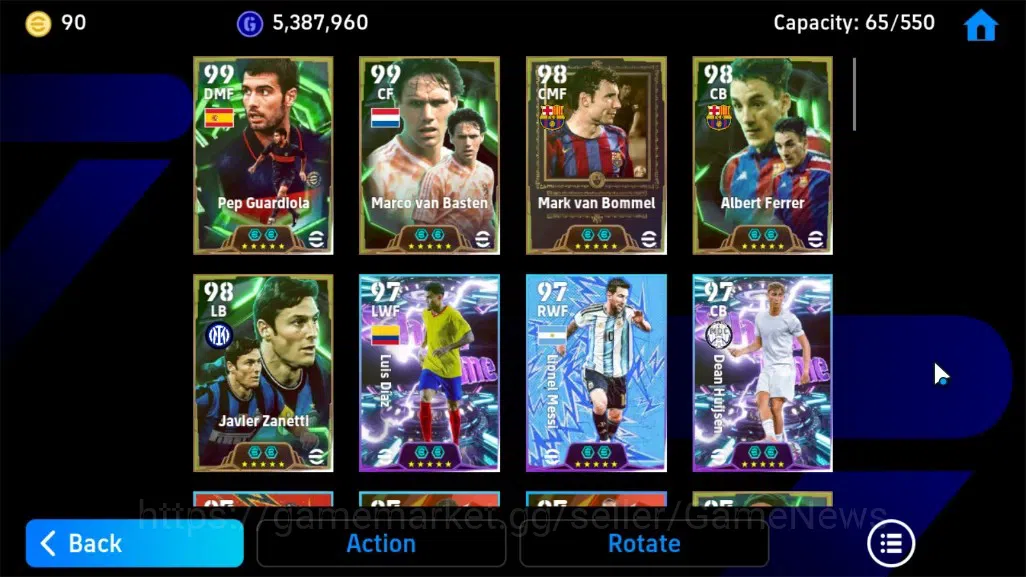 eFootball Accounts Android|BigTime Bergson,Epic Pep Guardiola,Marco v image 4
