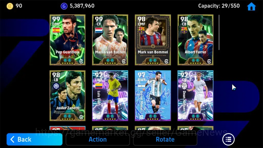 eFootball Accounts Android|BigTime Bergson,Epic Pep Guardiola,Marco v image 7