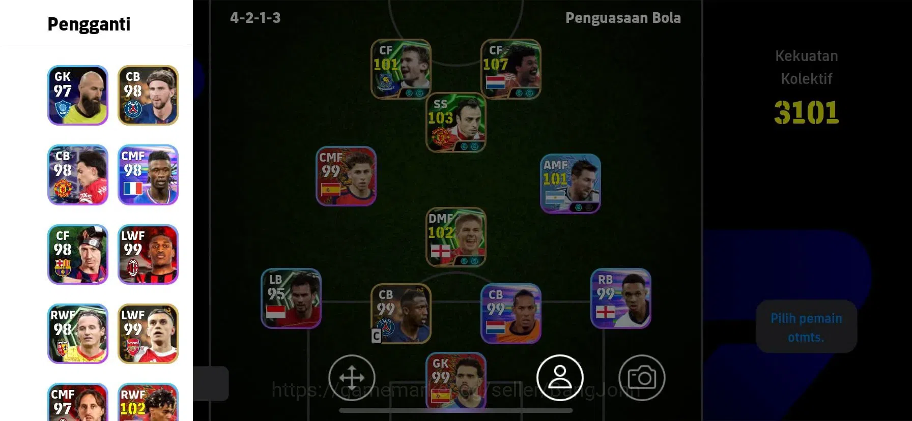 eFootball Accounts Android|PW 3101|Epic Ruud Gullit,Lamine Yamal Show image 1