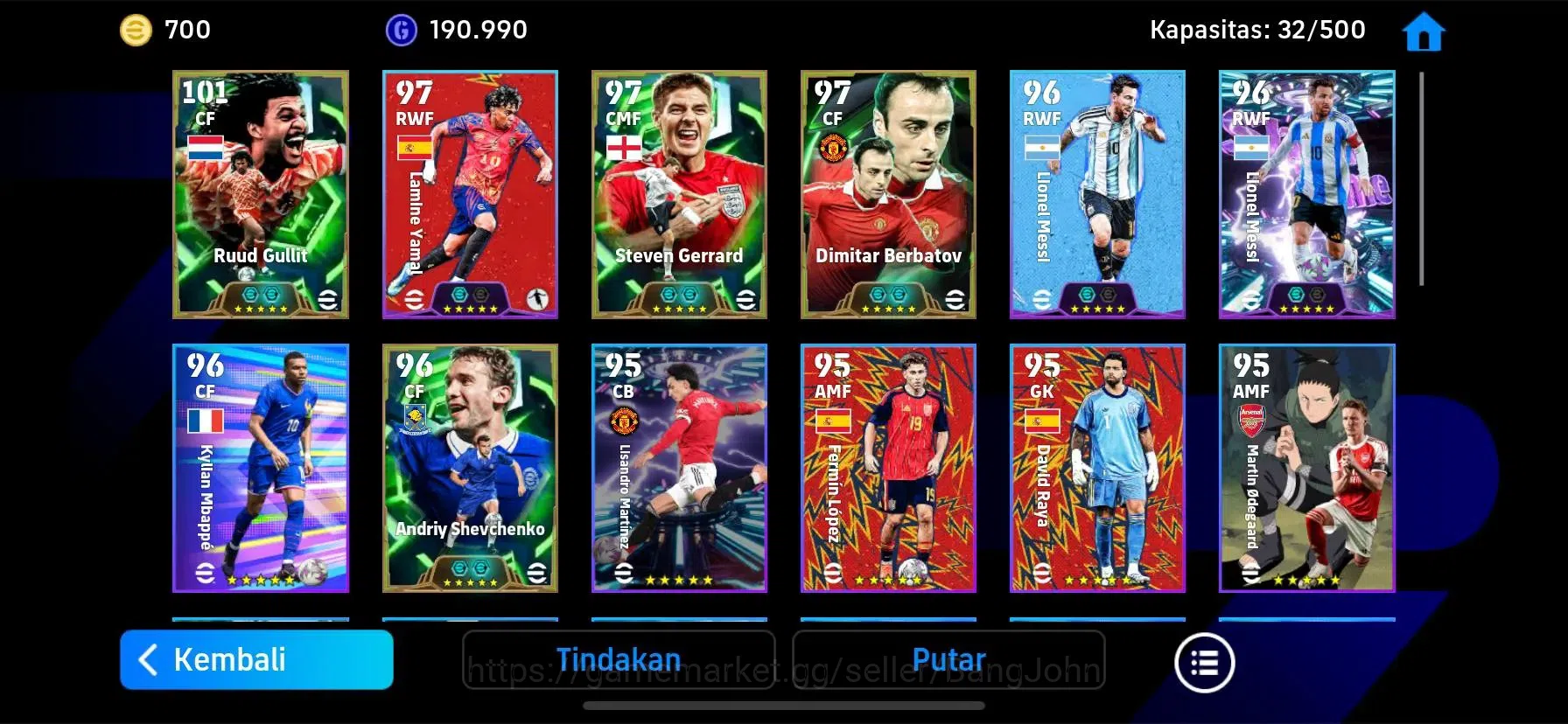 eFootball Accounts Android|PW 3101|Epic Ruud Gullit,Lamine Yamal Show image 2