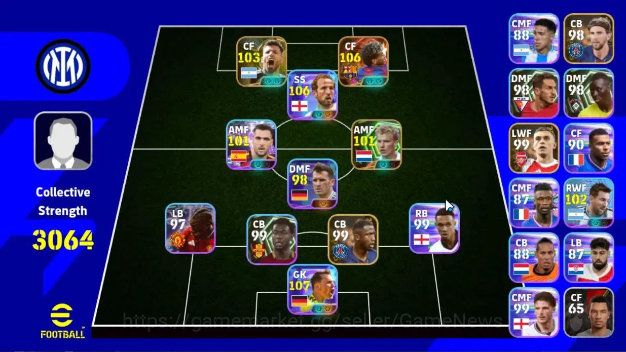 eFootball Accounts Legends & Iconic Players Android|CS 3064|Big Lamine Yamal 28 Feb'26 |2 Epic Sergio Aguero,Denis B|6 Show 1