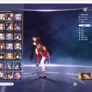 Honkai Star Rail Accounts Others Asia TL 70|Free GI (NA)|1 GC|14 Limited|(Acheron,Seele)+Sign Robin Summer,Robin