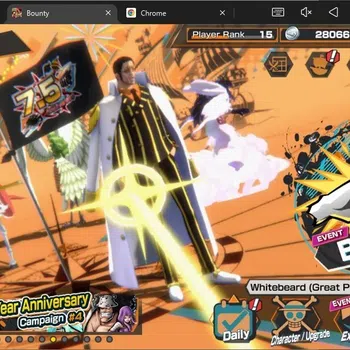 One Piece Bounty Rush Accounts High-End Android |EX 7|PR 15|GP Edward Newgate,TFE MD Luffy,AMS Borsalino Max,TFE Nusjuro