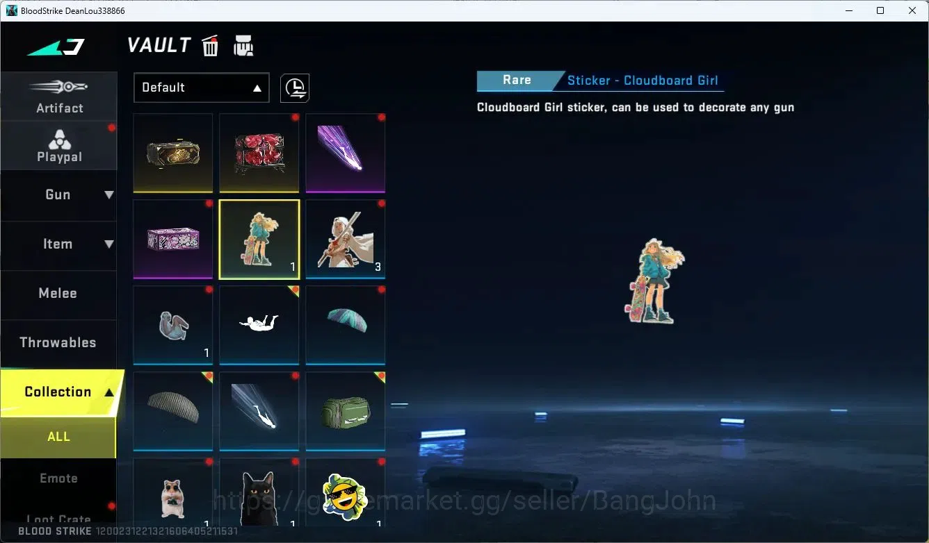 Blood Strike Accounts ASIA | ULTRA Striker ETHAN | 4 LEGENDARY Guns: M4A image 9