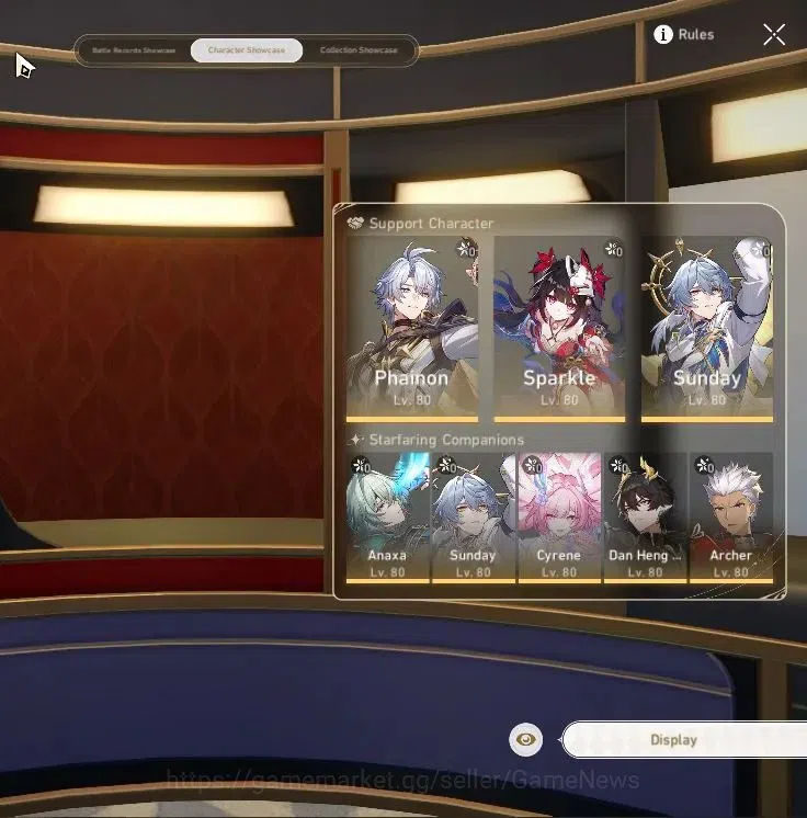 Honkai Star Rail Accounts Asia|TL 66|11 Limited|Phainon+Sign,Sunday,Cyrene,A image 2