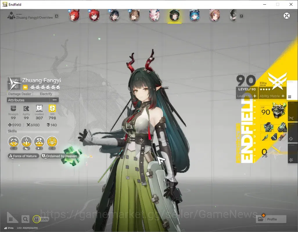Arknights: Endfield Accounts ASIA|Lv 59|4,8k Ars|6 SSR (4 Limited) + 12 (*6 Wea image 8