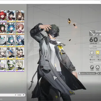 Arknights: Endfield Accounts ASIA|Lv 59|4,8k Ars|6 SSR (4 Limited) + 12 (*6 Wea image 1