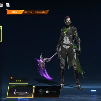 Blood Strike Accounts Others ASIA|ULTRA Melee: Scythe-Harvester|1 Epic Rename Card|Take Mail|LogNetEase(BS1578Z)