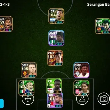 eFootball Accounts Legends & Iconic Players Mobile|PW 3203|Neymar Jr BigT,Pedri BigT,Claude Makelele BigT,Ruud Van