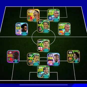 eFootball Accounts Legends & Iconic Players COLECTIVE 3232 | BIGTIME C RONALDO x C MARTINEZ x RONALDINHO x S GERARD x S