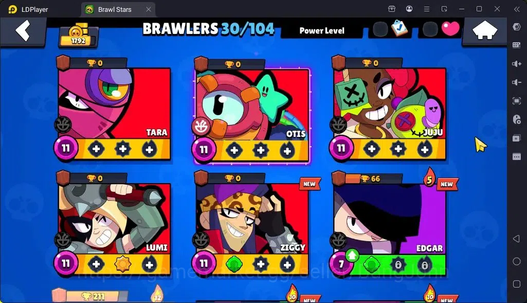 Brawl Stars Accounts Global |Trophy 1792 | Brawler 30| Skins 1 Mythic,2 Epic|Bling 7321|Protect Off|Check SS BRS303B 10