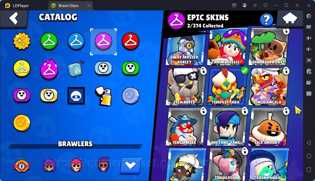 Brawl Stars Accounts Global |Trophy 1792 | Brawler 30| Skins 1 Mythic,2 Epic|Bling 7321|Protect Off|Check SS BRS303B 7