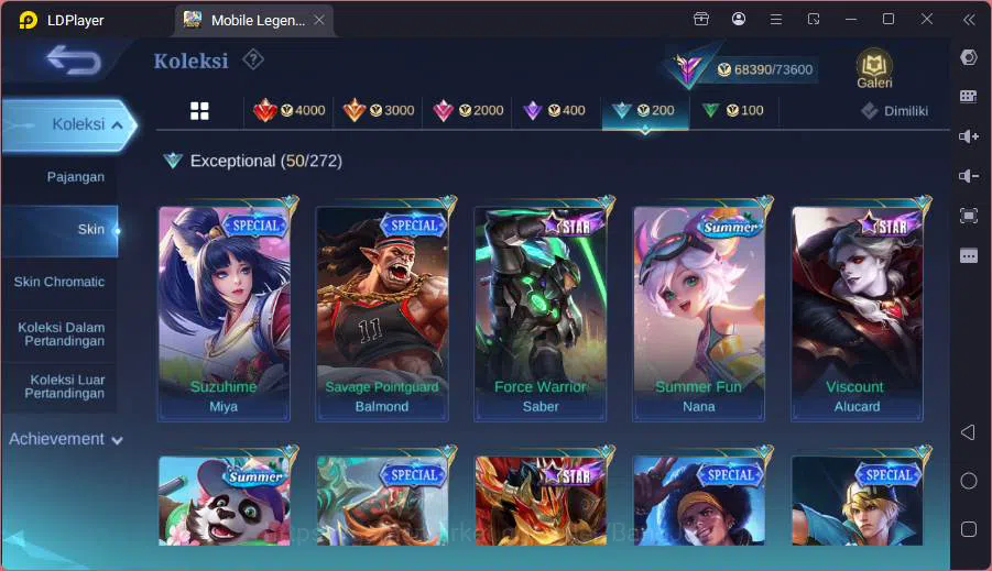 Mobile Legends: Bang Bang Accounts Hero 132|Skin 248|Recall epic|AoT Fanny,Transform image 12