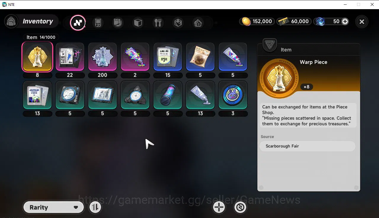 Neverness to Everness Accounts GLOBAL EU|HL 3|1 SSR Limited Nanally + Skin|5 SR [ image 3