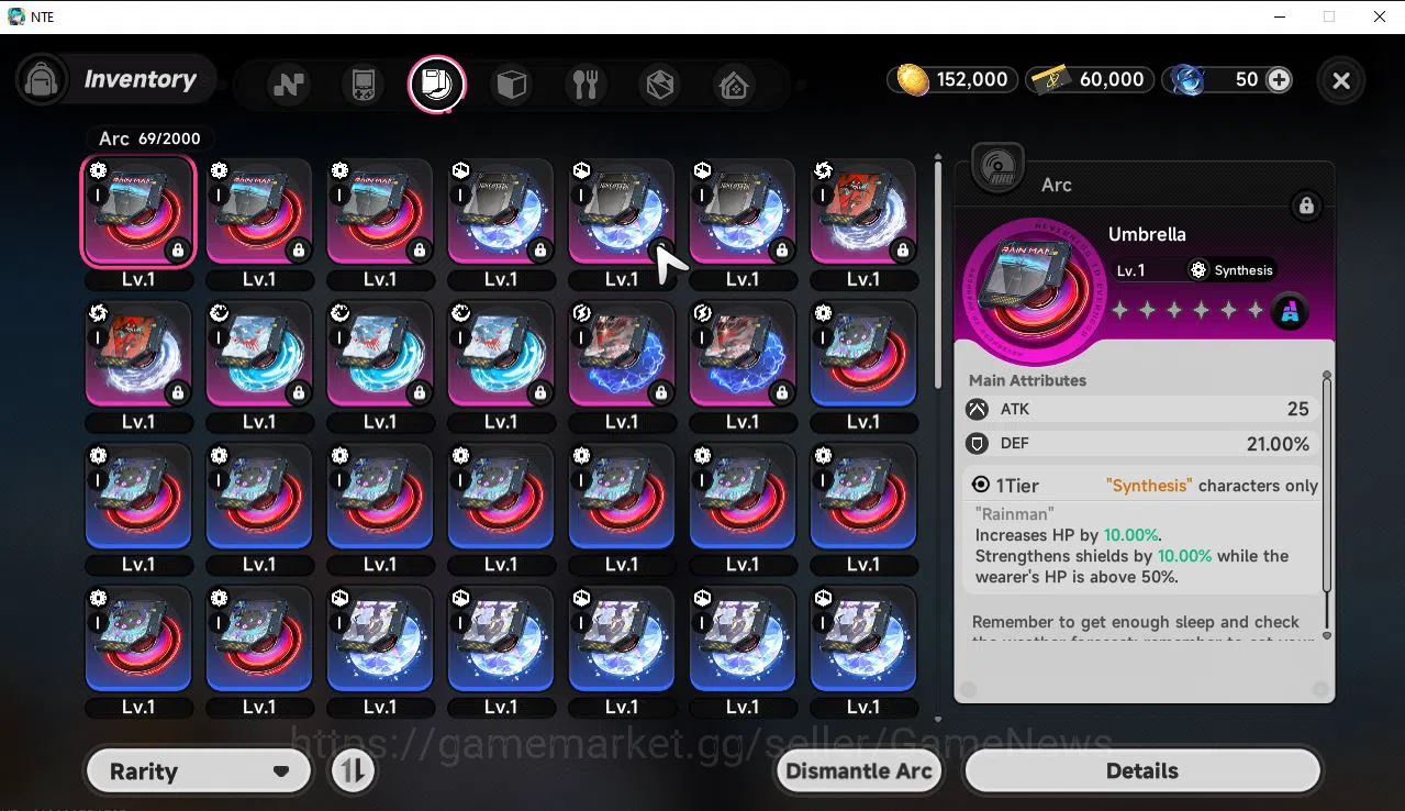 Neverness to Everness Accounts GLOBAL EU|HL 3|1 SSR Limited Nanally + Skin|5 SR [ image 4