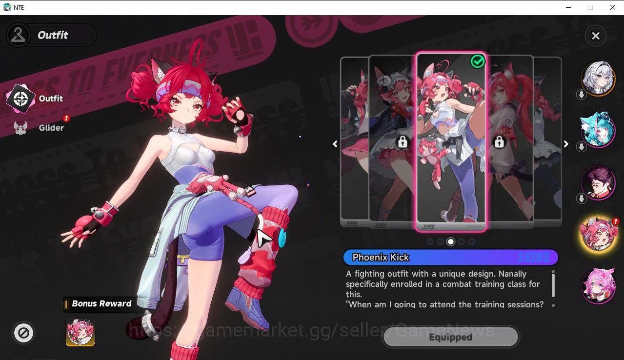 Neverness to Everness Accounts GLOBAL EU|HL 3|1 SSR Limited Nanally + Skin|5 SR [ image 6