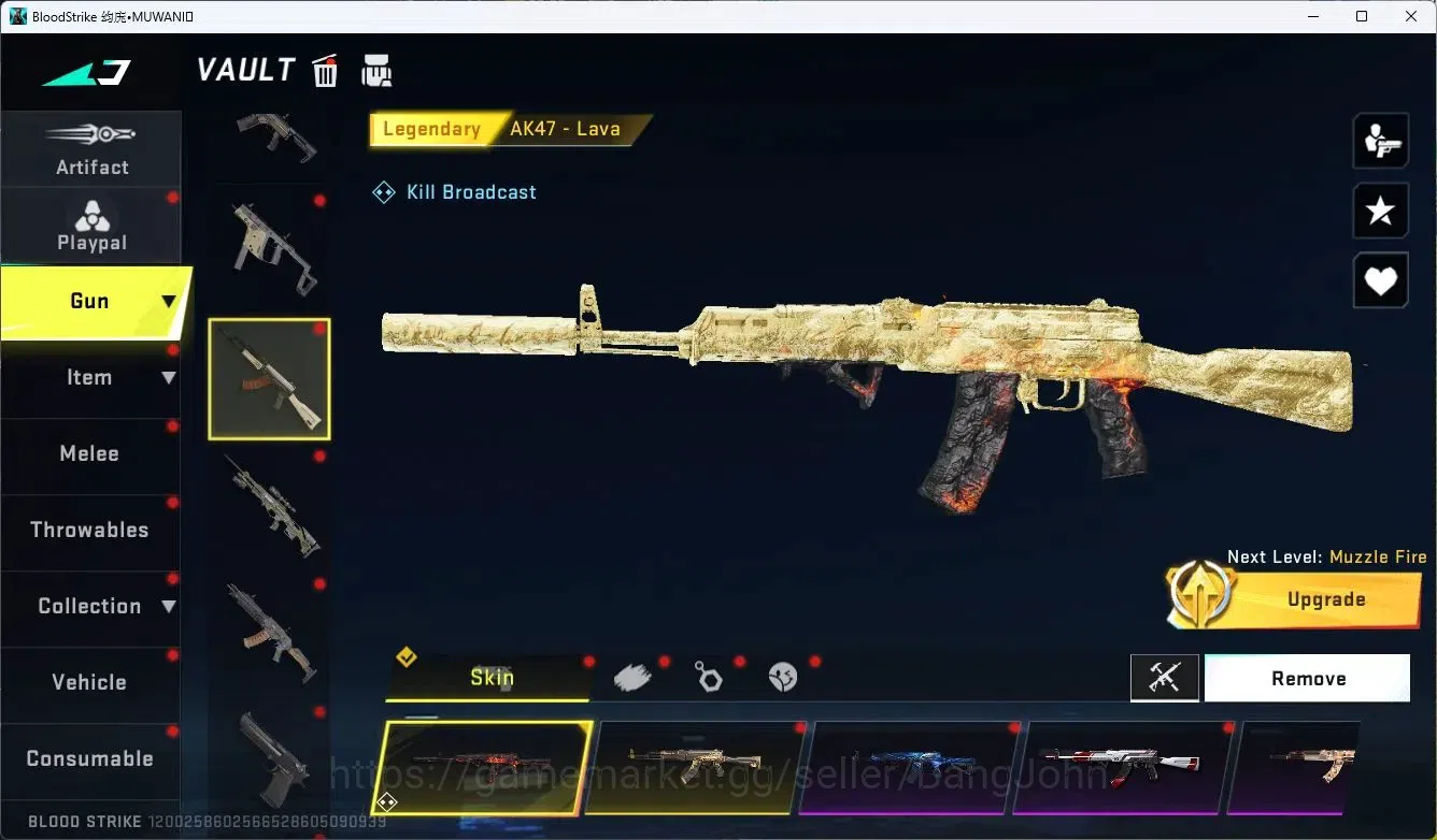 Blood Strike Accounts ASIA | EVO FAL-Evolved Draco | 4 Collab Skins | 5  image 10